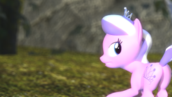 Size: 1366x768 | Tagged: suggestive, artist:sinkingstone, diamond tiara, 3d, bottom, butt, female, foalcon, g4, gmod, imported from derpibooru, plot, solo, solo female