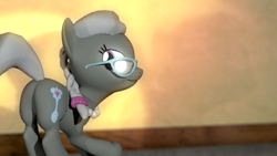 Size: 1366x768 | Tagged: suggestive, artist:sinkingstone, silver spoon, 3d, bottom, butt, female, foalcon, g4, glasses, gmod, imported from derpibooru, plot, solo, solo female