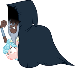 Size: 4399x4000 | Tagged: suggestive, artist:jeatz-axl, artist:wissle, antagonist, beard, centaur, clenched fist, cloak, clothes, covered eyes, cozy glow, cozy glow is best facemaker, derp, facial hair, female, filly, foal, foalcon, g4, gritted teeth, hidden eyes, hood, implied sex, imported from derpibooru, lord tirek, male, mare, my little pony: friendship is magic, nose piercing, nose ring, pegasus, piercing, pony, septum piercing, shackles, ship:cozirek, shipping, simple background, softcore, straight, taur, the beginning of the end, transparent background, twilight's kingdom, vector, weakened