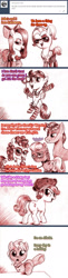 Size: 600x2444 | Tagged: suggestive, artist:jaxonian, apple bloom, scootaloo, silver spoon, sweetie belle, ask fapplebloom, beads, big crotchboobs, bra, butt, candy, candy cane, clothes, collar, comic, cosplay, costume, crotchboobs, crotchbra, cutie mark crusaders, dinky hooves, dock, earth pony, fapplebloom, father's day, female, fetish, filly, filly on filly, foal, foalcon, food, frog (hoof), funny, g4, halloween, harley quinn, hat, holiday, hoof fetish, huge crotchboobs, imported from derpibooru, impossibly large crotchboobs, jessica rabbit, leash, lesbian, mardi gras, mask, night light, nudity, pet play, pirate, plot, pony, socks, sweetie butt, tail, tumblr, twist, underhoof, underwear, unicorn