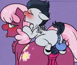 Size: 1548x1299 | Tagged: explicit, artist:alleymutt, age difference, ahegao, anal, anus, balls, blushing, cheerilee, colt, colt on mare, dock, duo, duo male and female, earth pony, enjoying, eyes closed, female, foal, foalcon, g4, genitals, horsecock, imported from derpibooru, low hanging fruit, male, mare, mare on colt, nudity, open mouth, pegasus, penetration, penis, perching position, pony, rumble, sex, size difference, straight, straight shota, student, tail, tail aside, teacher, teacher and student, tongue out, vulva, wings, young