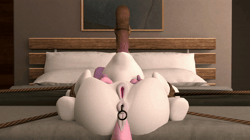 Size: 1920x1080 | Tagged: explicit, artist:olkategrin, sweetie belle, 3d, anal beads, anal insertion, animated, anus, bed, bedroom, blowjob, bondage, bulges, butt, cum, cum in mouth, cum on penis, cumming, dock, facefuck, facial, female, foal, foalcon, g4, genitals, hooves, horn, horsecock, imported from derpibooru, indoors, insertion, large butt, lying down, medial ring, mouth full of cum, nudity, on back, on bed, onomatopoeia, oral, oral orgasm, orgasm, orgasm cumshot, painting, penis, pillow, ponut, pony, pushing, rope, rope bondage, sex, sex toy, sound, sound effects, source filmmaker, squirt, squirting, tail, thighs, throat bulge, tied, tied hooves, tied legs, tied up, two toned mane, unicorn, vaginal secretions, vulva, webm