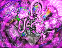 Size: 3326x2546 | Tagged: explicit, artist:qlop, oc, oc:mercury shine, oc:ravebounce, ahegao, alternate version, anal beads, anatomically correct, antenna, aphrodisiac, barcode, bdsm, bliss, blushing, bodysuit, bondage, box, brainwashed, brainwashing, breathplay, buttplug, cable, cables, captured, chains, clitoris, clopfic in description, clothes, commission, complex background, cuffs, cute, dazed, dildo, doubleheaded dildo, duo, duo female, earth pony, earth pony oc, ecstasy, electricity, encasement, eyes rolling back, female, female orgasm, femsub, filly, filly on filly, flower, flower in hair, foal, foalcon, full face mask, gas, gas mask, gloves, heart, high res, horn, hypno eyes, hypnogear, hypnotic, hypnotic gas, imported from derpibooru, indoors, insertion, kaa eyes, latex, latex gloves, latex leggings, latex socks, latex suit, lesbian, machine, magic suppression, mask, mercury shine actually having a pretty good time, metal, mind break, mind control, multiple variants, newspaper, nudity, oc only, open mouth, orgasm, paddle, penetration, pony, respirator, rubber, rubber drone, rubber suit, screen, screwdriver, screws, sex, sex toy, shiny, simultaneous orgasm, socks, spiral, spirals, story included, subliminal message, submissive, syringe, tank (container), tech control, tongue out, trapped, tube, unicorn, unicorn oc, vaginal, vaginal insertion, visor, vulva, wrench, young
