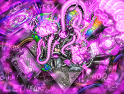 Size: 3326x2546 | Tagged: explicit, artist:qlop, oc, oc:mercury shine, oc:ravebounce, ahegao, alternate version, anal beads, anatomically correct, antenna, aphrodisiac, barcode, bdsm, bliss, blushing, bodysuit, bondage, box, brainwashed, brainwashing, breathplay, buttplug, cable, cables, captured, chains, clitoris, clopfic in description, clothes, commission, complex background, cuffs, cute, dazed, dildo, doubleheaded dildo, duo, duo female, earth pony, earth pony oc, ecstasy, electricity, encasement, eyes rolling back, female, female orgasm, femsub, filly, filly on filly, flower, flower in hair, foal, foalcon, full face mask, gas, gas mask, gloves, heart, high res, horn, hypno eyes, hypnogear, hypnotic, hypnotic gas, imported from derpibooru, indoors, insertion, kaa eyes, latex, latex gloves, latex leggings, latex socks, latex suit, lesbian, machine, magic suppression, mask, mercury shine actually having a pretty good time, metal, mind break, mind control, multiple variants, newspaper, nudity, oc only, open mouth, orgasm, paddle, penetration, pony, respirator, rubber, rubber drone, rubber suit, screen, screwdriver, screws, sex, sex toy, shiny, simultaneous orgasm, socks, spiral, spirals, story included, subliminal message, submissive, syringe, tank (container), tech control, tongue out, trapped, tube, unicorn, unicorn oc, vaginal, vaginal insertion, visor, vulva, wrench, young