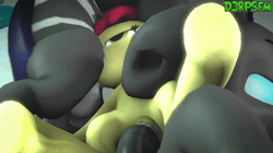 Size: 1280x720 | Tagged: explicit, artist:d3rpsfm, apple bloom, 3d, animated, balls, bipedal, blowjob, changeling, changeling male on filly action, changeling on filly action, changeling on pony action, clitoris, earth pony, female, filly, foal, foalcon, g4, genitals, group sex, horsecock, imported from derpibooru, interspecies, male, mmf threesome, no sound, nudity, oral, outdoor sex, outdoors, penetration, penis, pony, sex, source filmmaker, spitroast, straight, threesome, vaginal, vulva, webm