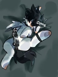 Size: 1080x1440 | Tagged: explicit, artist:highdog, oc, oc:刘箐橙, foalcon, imported from derpibooru, male, pegasus, pony, solo, solo male