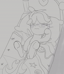 Size: 750x874 | Tagged: explicit, artist:dtcx97, artist:rip1pk1, scootaloo, animated, anus, bed, crotchboobs, female, filly, foal, foalcon, g4, genitals, imported from derpibooru, lying down, masturbation, monochrome, nipples, no sound, nudity, on back, open mouth, orgasm, pegasus, pillow, pony, sketch, solo, solo female, spread legs, spreading, squirting, teats, vaginal secretions, vulva, webm, wings