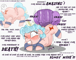 Size: 1857x1479 | Tagged: explicit, grimdark, artist:llkki, twilight sparkle, abdominal bulge, abuse, age difference, anal, anal insertion, anal rape, anus, big penis, bondage, broken bone, brutal, butt, cozy glow, cozy glutes, crying, dialogue, disembodied penis, dock, dominant, edit, female, femsub, filly, foal, foal abuse, foalcon, forced, forced sex, futa, futa on female, futa twilight sparkle, futadom, g4, genitals, gritted teeth, horsecock, imminent death, imminent rape, imminent sex, imported from derpibooru, insertion, intersex, nudity, one eye closed, pain, painal, pegasus, penetration, penis, ponut, pony, punishment, rape, rape as punishment, sadism, sex, size difference, snuff, submissive, tail, tears of pain, teeth, text, twilight is a foal fiddler, vulva, younger