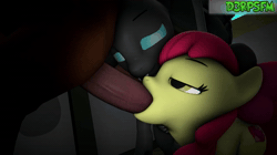 Size: 1280x720 | Tagged: explicit, artist:d3rpsfm, apple bloom, 2026, 3d, age difference, animated, ass up, balls, bestiality, blowjob, changeling, deepthroat, face down ass up, female, filly, filly on stallion, foal, foalcon, forced, g4, genitals, horse, horsecock, imported from derpibooru, indoors, interspecies, male, male changeling, masturbation, no sound, nudity, oral, penetration, penis, pony, sex, source filmmaker, stallion, stallion on filly, straight, vaginal, webm