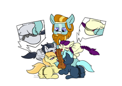 Size: 1754x1240 | Tagged: explicit, artist:bun_burst, age difference, anatomically correct, anus, boysenberry, braid, braided ponytail, braided tail, clitoris, cock worship, colt, colt on stallion, commission, earth pony, female, filly, filly on stallion, foal, foalcon, g4, gay, genitals, imported from derpibooru, licking, licking cock, lightning flare, male, noi, nudity, oral, pegasus, penis, ponut, pony, ponytail, rockhoof, rumble, sex, simple background, stallion, stallion on colt, stallion on filly, straight, tail, tongue out, vulva, vulvar winking, white background