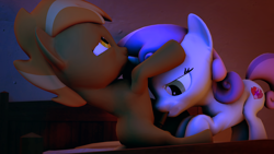 Size: 3840x2160 | Tagged: explicit, artist:viranimation, button mash, sweetie belle, 3d, blowjob, female, foalcon, g4, high res, imported from derpibooru, male, nudity, oral, oral penetration, penis, sex, ship:sweetiemash, shipping, source filmmaker, straight