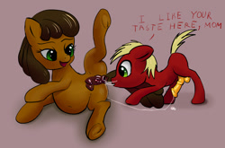 Size: 2000x1317 | Tagged: explicit, artist:hexado, oc, aftersex, anal creampie, analingus, anatomically correct, anus, colt, colt on mare, creampie, crotchboobs, cum, cum drinking, cum eating, cum string, dripping cum, female, foal, foalcon, gaping, gaping anus, imported from derpibooru, incest, male, mare, mother and child, mother and son, nipples, nudity, oc only, oral, penis, pony, pregnant, reverse foalcon, sex, small penis, small penis appreciation, straight, straight shota, teats, vulva