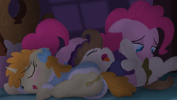 Size: 3840x2160 | Tagged: explicit, artist:dtcx97, pinkie pie, age difference, anatomically correct, anus, balls, bed, bedroom eyes, blowjob, blushing, bottomless, bow, bowtie, butt, cake twins, clitoris, clothes, colt, cum, cum in mouth, cutie mark, dark genitals, dock, earth pony, eyes closed, female, fetish, filly, floppy ears, foal, foalcon, g4, hair bow, high res, hooves, horn, horsecock, imported from derpibooru, lineless, lying down, male, mare, mare on colt, molestation, night, nudity, older, on back, on side, open mouth, oral, pajamas, partial nudity, pegasus, penis, pillow, plot, ponut, pony, pound cake, pumpkin cake, sex, ship:pound pie, sleeping, smiling, somnophilia, stealth sex, straight, straight shota, tongue out, unicorn, vaginal secretions, vulva, vulvar winking, wall of tags, wallpaper, wallpaper for the fearless, wings