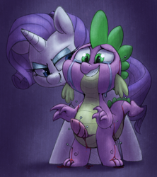Size: 1114x1257 | Tagged: explicit, grimdark, grotesque, artist:chromaskunk, artist:whydomenhavenipples, rarity, spike, abuse, acupuncture, bedroom eyes, bleeding, blood, cbt, collaboration, crying, derpibooru exclusive, dragon, duo, evil smile, female, femdom, foalcon, g4, genital slit, genital torture, glare, grin, horn, imported from derpibooru, lidded eyes, male, masochism, needles, nudity, pain, penis, pincushion spike, pony, raridom, sadism, smiling, smirk, spikeabuse, straight, unicorn, urethra
