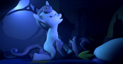 Size: 1280x676 | Tagged: explicit, artist:cryotimberwolf, spike, sweetie belle, 3d, animated, cowgirl position, dragon, female, foal, foalcon, g4, imported from derpibooru, male, no sound, pony, sex, ship:spikebelle, shipping, source filmmaker, straight, unicorn, webm