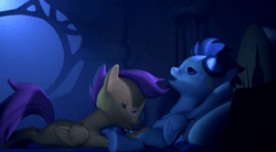 Size: 1274x708 | Tagged: explicit, artist:cryotimberwolf, scootaloo, 3d, animated, blowjob, cock kissing, dry orgasm, female, foal, foalcon, g4, imported from derpibooru, kissing, male, no sound, nudity, oral, orgasm, pegasus, penis, pony, rumble, sex, ship:rumbloo, shipping, source filmmaker, straight, video, webm