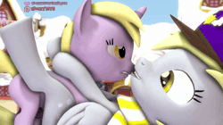Size: 1280x720 | Tagged: explicit, artist:certedia, artist:woozybits, 3d, age difference, animated, clothes, derpy hooves, dinky hooves, eyes closed, female, filly, foal, foalcon, futa, futa dinky hooves, futa filly, futa filly on mare, futa on female, g4, horsecock, imported from derpibooru, incest, intersex, licking, mailmare, mare, mare on filly, missionary position, mother and child, mother and daughter, no sound, nudity, on back, outdoor sex, outdoors, patreon, pegasus, penetration, penis, pony, scarf, sex, ship:dinkyderp, shipping, source filmmaker, tongue out, unicorn, vaginal, webm