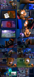 Size: 3848x8696 | Tagged: explicit, grimdark, artist:brutalweather studio, artist:d0ublerainb0wdash, artist:jynxanimated, artist:mr-degration, artist:sip, artist:viranimation, button mash, sweetie belle, fanfic:the cutie mark crusaders new lives, 3d, abduction, book, buttongate, cease and desist, comic, computer, derpygate, doctor who, foalcon, g4, gaming pc, implied foalcon, implied rape, implied rumbelle, imported from derpibooru, laptop computer, laughing, pony, rape, sex, source filmmaker, sweetie rape, tardis, van