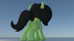 Size: 3840x2160 | Tagged: explicit, artist:anon-0df3, oc, oc:filly anon, 3d, derpibooru exclusive, female, filly, foal, foalcon, high res, imported from derpibooru, nudity, oc only, pony, simple background, vulva