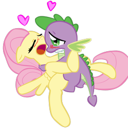 Size: 1440x1444 | Tagged: explicit, artist:fluor1te, fluttershy, spike, age difference, blushing, dragon, duo, duo male and female, female, foalcon, g4, heart, imported from derpibooru, interspecies, male, open mouth, pegasus, pony, ship:flutterspike, shipping, show accurate, show accurate porn, spikelove, straight, wingless spike
