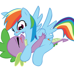 Size: 1440x1336 | Tagged: explicit, artist:fluor1te, rainbow dash, spike, blushing, dragon, female, foalcon, g4, imported from derpibooru, interspecies, male, sex, ship:rainbowspike, shipping, show accurate, show accurate porn, simple background, spikelove, straight, stylistic suck, vector, white background