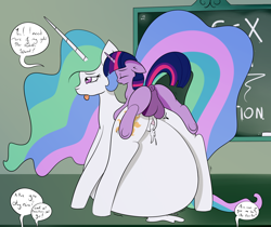 Size: 3000x2523 | Tagged: explicit, semi-grimdark, artist:mackstack, princess celestia, twilight sparkle, age difference, ahegao, alicorn, anal, anal creampie, anal orgasm, anus, balls, belly, belly inflation, classroom, creampie, cum, cum belly, cum inflation, dark genitals, dialogue, domination, dripping, dripping cum, excessive cum, eyes closed, eyes rolling back, female, female on futa, femsub, filly, filly on mare, filly twilight sparkle, floppy ears, foal, foalcon, foaldom, frog (hoof), futa, futa on female, futa twilight sparkle, futadom, g4, hands free, high res, horsecock, imported from derpibooru, impossibly large belly, inflation, intersex, lesson, male, mare, mare on filly, mare on futa, missing accessory, nudity, offscreen character, open mouth, orgasm, penetration, penis, ponut, pony, pony on pony action, princess celestia's school for gifted unicorns, reverse foalcon, sex, sex education, ship:twilestia, shipping, simultaneous orgasm, size difference, small dom big sub, speech bubble, sublestia, submission, submissive, tongue out, twidom, underhoof, unicorn, unicorn twilight, vaginal secretions, voyeurism, vulva, younger