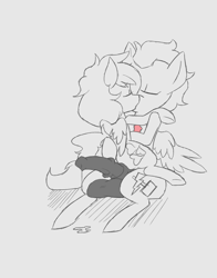 Size: 1100x1400 | Tagged: explicit, artist:star, oc, oc:ateren steelbender, oc:little love, age difference, big penis, colt, colt on stallion, foal, foalcon, gay, gray background, horsecock, imported from derpibooru, kiss on the lips, kissing, making out, male, nudity, oc only, penis, pony, simple background, size difference, stallion, stallion on colt, trap