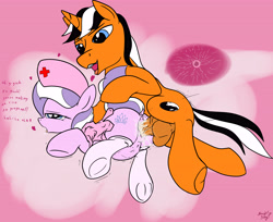 Size: 6000x4900 | Tagged: explicit, artist:littlenaughtypony, diamond tiara, oc, oc:ever harmon, absurd resolution, ahegao, alternate version, an egg being attacked by sperm, anus, balls, canon x oc, clitoris, clothes, creampie, crotchboobs, cum, cum belly, cum inflation, cum version, cumming, delicious flat crotch, drool, drool string, earth pony, egg cell, female, filly, foal, foalcon, from behind, g4, heart, heart eyes, horsecock, imported from derpibooru, impregnation, inflation, legwear, male, mare, nipples, nudity, nurse outfit, open mouth, orgasm, penetration, penis, pony, sex, socks, spermatozoon, stallion, stallion on filly, straight, teats, thigh highs, tongue out, underhoof, unicorn, vaginal, vaginal secretions, vulva, wingding eyes