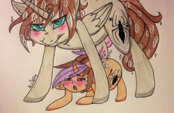 Size: 1280x831 | Tagged: explicit, artist:ameliacostanza, oc, oc:ben parker sparkle, oc:nightmare peter, age difference, alicorn, anal, anal creampie, balls, benpeter, blushing, colt, creampie, crossover, crying, cum, doggy style, drool, dry anal orgasm, dry orgasm, fangs, father and child, father and son, foal, foalcon, from behind, gay, hands free, imported from derpibooru, incest, looking up, male, nudity, oc only, offspring, open mouth, orgasm, parent:peter parker, parent:twilight sparkle, parents:spidertwi, parkersparklecest, penetration, penis, peter parker, pony, pony on pony action, sex, shipping, simultaneous orgasm, size difference, source needed, sparkles, spider-man, stallion, stallion on colt, tears of pain, tears of pleasure, useless source url
