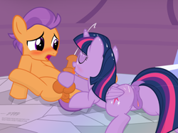 Size: 2734x2045 | Tagged: explicit, artist:shutterflyeqd, twilight sparkle, alicorn, anus, bedroom eyes, blowjob, blushing, butt, colt, crack shipping, cum, cum everywhere, cum on butt, cum on ear, cum on hair, cumming, cutie map, dark genitals, dock, earth pony, female, foal, foalcon, g4, high res, hooves, imported from derpibooru, licking, licking cock, looking at each other, male, mare, mare on colt, nudity, offscreen character, oral, penis, plot, pony, pov, sex, ship:twitaps, shipping, show accurate, show accurate porn, signature, spreading, straight, straight shota, tender taps, throne room, tongue out, twilight is a foal fiddler, vaginal secretions, vector, vulva, wet