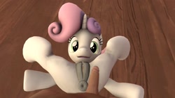 Size: 2000x1125 | Tagged: explicit, artist:duppone, sweetie belle, 3d, anus, erection, female, female focus, filly, foal, foalcon, foreskin, g4, human, human on pony action, human penis, imported from derpibooru, interspecies, nudity, offscreen character, penis, ponut, pony, pov, solo focus, source filmmaker, upside down, vaginal secretions, vulva
