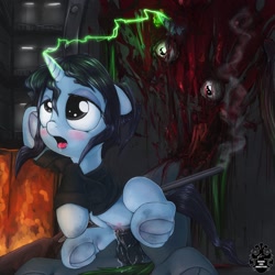 Size: 1200x1202 | Tagged: explicit, grimdark, grotesque, artist:darkstylerz, oc, oc:darkstyle, oc:sarah, blood, blushing, creampie, crotchboobs, cum, dark genitals, death, dirty, female, fetish, fire, foalcon, frog (hoof), grimderp, gun, hooves, horsecock, imported from derpibooru, it's just a flesh wound, male, mind control, necrophilia, nipples, no trigger discipline, nudity, oc only, oc x oc, penetration, penis, pony, sex, shotgun, snuff, source needed, straight, suicide, teats, tongue out, underhoof, unicorn, useless source url, vaginal, weapon