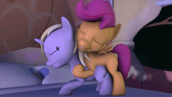 Size: 640x360 | Tagged: explicit, artist:viranimation, scootaloo, 3d, animated, dinky hooves, foalcon, futa, futa on female, futa scootaloo, g4, gif, imported from derpibooru, intersex, sex, ship:dinkyloo, shipping, source filmmaker