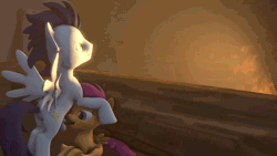 Size: 1114x627 | Tagged: explicit, artist:php106, scootaloo, 3d, animated, blowjob, butt, campfire, camping, facefuck, female, filly, fire, foal, foalcon, g4, gif, imported from derpibooru, male, nudity, oral, pegasus, penetration, penis, plot, pony, sex, ship:soarinloo, soarin', source filmmaker, stallion, stallion on filly, straight