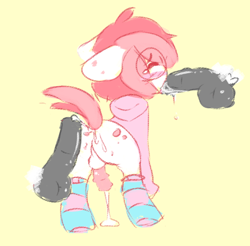 Size: 682x671 | Tagged: explicit, artist:mochibun, oc, adult, age difference, anus, blowjob, butt, clothes, colt, cum, dripping, foal, foalcon, gay, glasses, hoodie, horsecock, imported from derpibooru, koji, male, nudity, oc only, oral, penis, penis size difference, plot, pony, sex, size difference, socks, stallion, stallion on colt, striped socks
