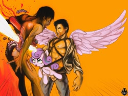 Size: 1435x1080 | Tagged: explicit, grimdark, grotesque, artist:darkstylerz, princess flurry heart, abdominal bulge, ahegao, ash williams, blood, chainsaw, creampie, cum, deadite, death, evil dead, female, foalcon, g4, gore, guts, horn, horngasm, human, human on pony action, imported from derpibooru, interspecies, male, nipples, nudity, open mouth, orgasm, penis, pony, source needed, straight, tongue out, useless source url, wat, wings, wtf, zombie