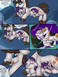 Size: 1890x2520 | Tagged: explicit, artist:lildooks, rarity, comic:movie night, age difference, bedroom eyes, comic, couch, daughter, dialogue, eyes closed, facial hair, father, father and child, father and daughter, female, female on male, filly, filly on stallion, filly rarity, fleur-de-lis, foal, foalcon, frog (hoof), g4, hondo flanks, hoofjob, horsecock, imported from derpibooru, incest, kiss on the lips, kissing, male, mottled genitals, moustache, nudity, penis, pony, prince blueblood, raricest, rarity's parents, sex, ship:rariflanks, shipping, stallion, straight, underhoof, unicorn, unshorn fetlocks, watching tv, younger
