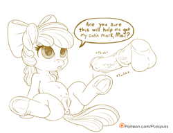 Size: 1300x1000 | Tagged: explicit, artist:pusspuss, apple bloom, age difference, anatomically correct, applecest, big macintosh, brother and sister, comic, crotchboobs, dialogue, disembodied penis, earth pony, female, filly, foal, foalcon, frog (hoof), g4, horsecock, imminent foalcon, imminent incest, imminent sex, implied virgin, imported from derpibooru, incest, male, medial ring, missionary position, nipples, nudity, patreon, patreon logo, penis, pony, pony on pony action, sex, ship:macbloom, shipping, siblings, spread legs, spreading, stallion, stallion on filly, straight, teats, twitching penis, underhoof, vulva