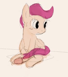 Size: 1452x1650 | Tagged: explicit, scootaloo, artist needed, erection, foalcon, foreskin, futa, futa scootaloo, g4, human penis, imported from derpibooru, intersex, nudity, penis, pony, solo, solo futa, source needed