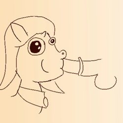 Size: 1500x1500 | Tagged: explicit, artist:dinexistente, oc, oc:emerald jewel, 4chan, addiction, age difference, amulet, balls, blowjob, colt, colt quest, dilated pupils, foal, foalcon, gay, high, horn, imported from derpibooru, male, monochrome, nudity, oc only, oral, penis, pony, sex, stallion, stallion on colt, story included, stylistic suck, swallowing