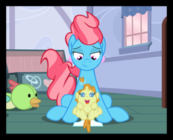 Size: 1228x994 | Tagged: explicit, artist:cheesepuffs, anatomically correct, babycon, bedroom eyes, cakecest, clitoris, cup cake, cute, cute porn, diaper, ear piercing, earring, earth pony, female, filly on mare, foal, foalcon, g4, imported from derpibooru, incest, jewelry, lesbian, looking at you, looking down, mare, mother and child, mother and daughter, nudity, open diaper, open mouth, piercing, pony, presenting, pumpkin cake, shipping, show accurate, sitting, smiling, spread legs, spreading, toy chest, vagina, virgin, vulva, vulvar winking