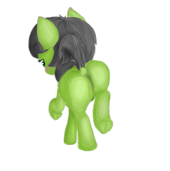 Size: 895x902 | Tagged: explicit, artist:happy harvey, oc, oc:anon, oc:filly anon, anatomically correct, anus, blushing, butt, clitoris, dock, earth pony, female, filly, foal, foalcon, imported from derpibooru, lifted leg, looking back, missing cutie mark, nudity, oc only, phone drawing, plot, pony, raised tail, rear view, simple background, smiling, solo, solo female, tail, transparent background, underhoof, vagina, vulva
