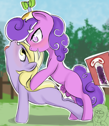 Size: 1620x1867 | Tagged: explicit, artist:jonathan the awesome, all fours, alternate version, backbend, balls, creampie, cum, cum in uterus, cum on floor, cumming, dark genitals, derpibooru exclusive, dinky hooves, dinkyscrew, doggy style, duo, earth pony, eye contact, foal, foalcon, from behind, futa, futa on female, futa screwball, g4, herm, horsecock, imported from derpibooru, internal cumshot, intersex, nudity, penetration, penis, pony, screwball, sex, shipping, unicorn, uterus, vaginal, vein, veiny cock, x-ray