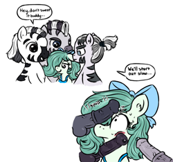 Size: 1280x1200 | Tagged: explicit, artist:anonymous, artist:ficficponyfic, oc, oc:adetokunbo, oc:emerald jewel, adult, age difference, alchemist, big dom small sub, blushing, child, color, color edit, colored, colt, colt quest, dicks everywhere, diplomat, earth pony, edit, femboy, foal, foalcon, foursome, friendly, gay, group sex, hair bow, hooker, imminent sex, imported from derpibooru, interspecies, makeup, male, maledom, malesub, nervicited, nervous, nudity, oc only, penis, pony, prostitute, prostitution, redraw, scaroused, sex, simple background, stallion, stallion on colt, submissive, trap, white background, young, zebra, zebra on pony action, zebradom
