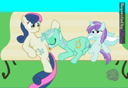 Size: 960x660 | Tagged: explicit, artist:momoiro-kun, animated, anus, balls, bisexual, bon bon, cunnilingus, female, foalcon, fun for the whole family, futa, futa on female, futa tootsie flute, g4, gif, horsecock, imported from derpibooru, incest, intersex, lyra heartstrings, lyrabonflute, lyrabontoots family, lyraflute, mother and child, mother and daughter, nudity, oral, penetration, penis, sex, ship:lyrabon, ship:lyrabonflute, ship:lyraflute, shipping, sweetie drops, tootsie flute, vaginal, vaginal secretions