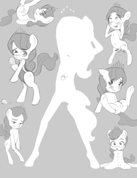 Size: 1700x2200 | Tagged: explicit, artist:vsdrawfag, diamond tiara, :^), ahegao, bedroom eyes, belly button, bipedal, blushing, butt, censored, clothes, dripping, earth pony, female, foalcon, food, g4, ice cream, imported from derpibooru, lip bite, monochrome, nudity, one-piece swimsuit, open mouth, plot, pony, semi-anthro, sex toy, solo, solo female, spread legs, spreading, swimsuit, tongue out, vaginal secretions, vibrator, vulva