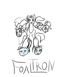 Size: 2000x2400 | Tagged: explicit, apple bloom, diamond tiara, scootaloo, silver spoon, sweetie belle, cutie mark crusaders, female, foalcon, g4, gestalt, high res, imported from derpibooru, pun, voltron, wat, wip