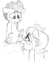 Size: 979x1185 | Tagged: explicit, artist:whydomenhavenipples, :3, ahegao, ball worship, balls, balls fetish, blushing, cakecest, chest fluff, colt, cup cake, derpibooru exclusive, drool, drool string, female, foal, foalcon, g4, grayscale, horsecock, imported from derpibooru, incest, looking at each other, male, mare on colt, monochrome, mother and child, mother and son, mottled genitals, nudity, olfactophilia, open mouth, panting, penis, pound cake, pubic fluff, reasonably sized genitals, reasonably sized penis, ship:poundcup, shipping, simple background, sniffing, straight, straight shota, sweat, tongue out, underhoof, vein, veiny cock, white background