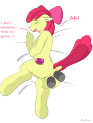 Size: 2448x3264 | Tagged: explicit, artist:howl echoes, apple bloom, anal, blushing, butt, crying, dialogue, disembodied penis, dock, double penetration, earth pony, eyes closed, female, female focus, filly, foal, foalcon, g4, high res, imported from derpibooru, male, multiple penetration, nudity, open mouth, penetration, penis, plot, pony, sex, simple background, solo focus, straight, the cmc's cutie marks, vaginal, white background