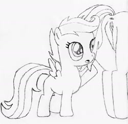 Size: 1753x1696 | Tagged: explicit, artist:ponehcawk, rainbow dash, scootaloo, anatomically incorrect, anus, butt, female, females only, filly, foal, foalcon, g4, human vulva on pony, imported from derpibooru, lesbian, mare, mare on filly, monochrome, nudity, pegasus, plot, pony, ship:scootadash, shipping, traditional art, vagina